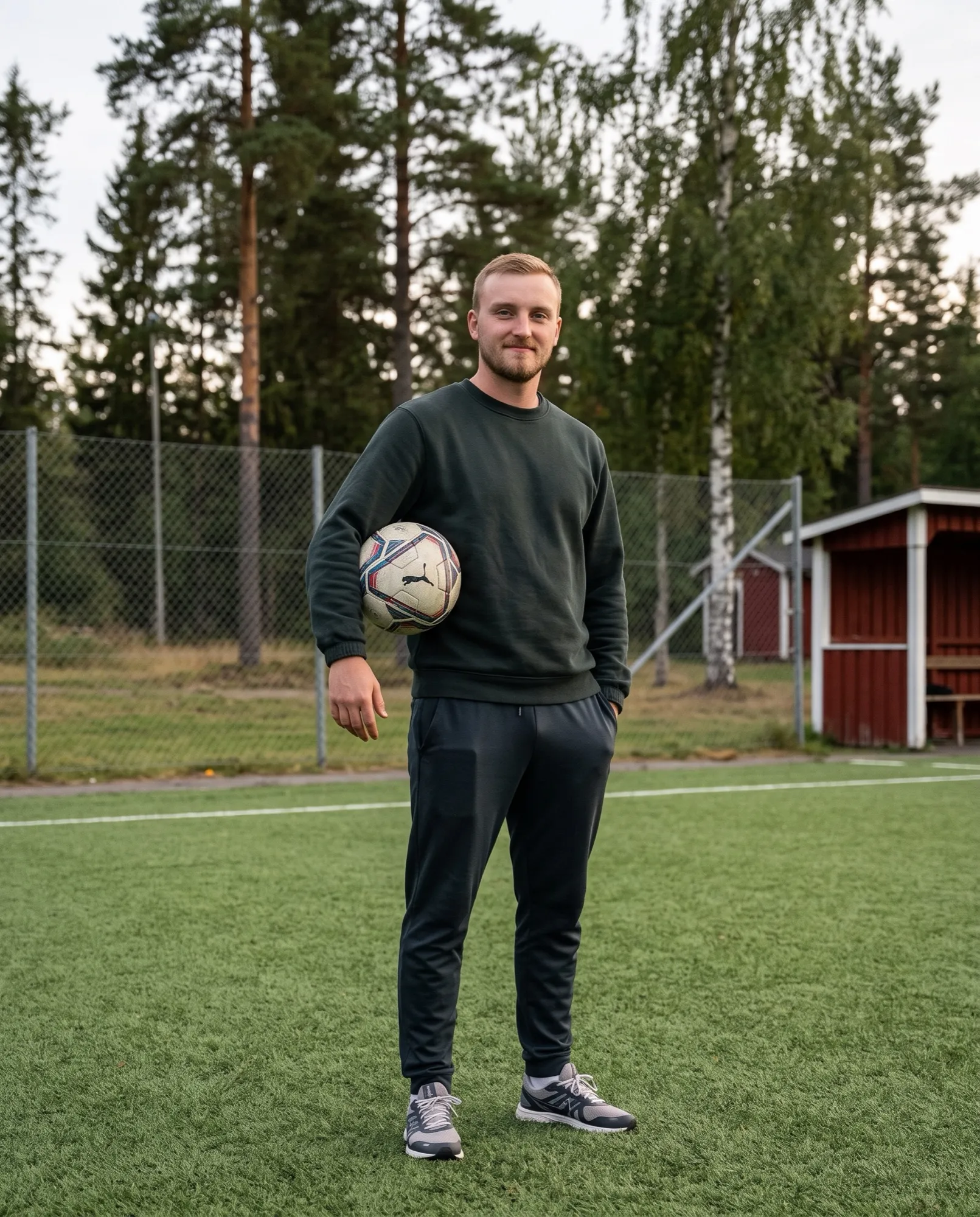 Sveriges bästa fotbollsspelare på en plan i Halmstad