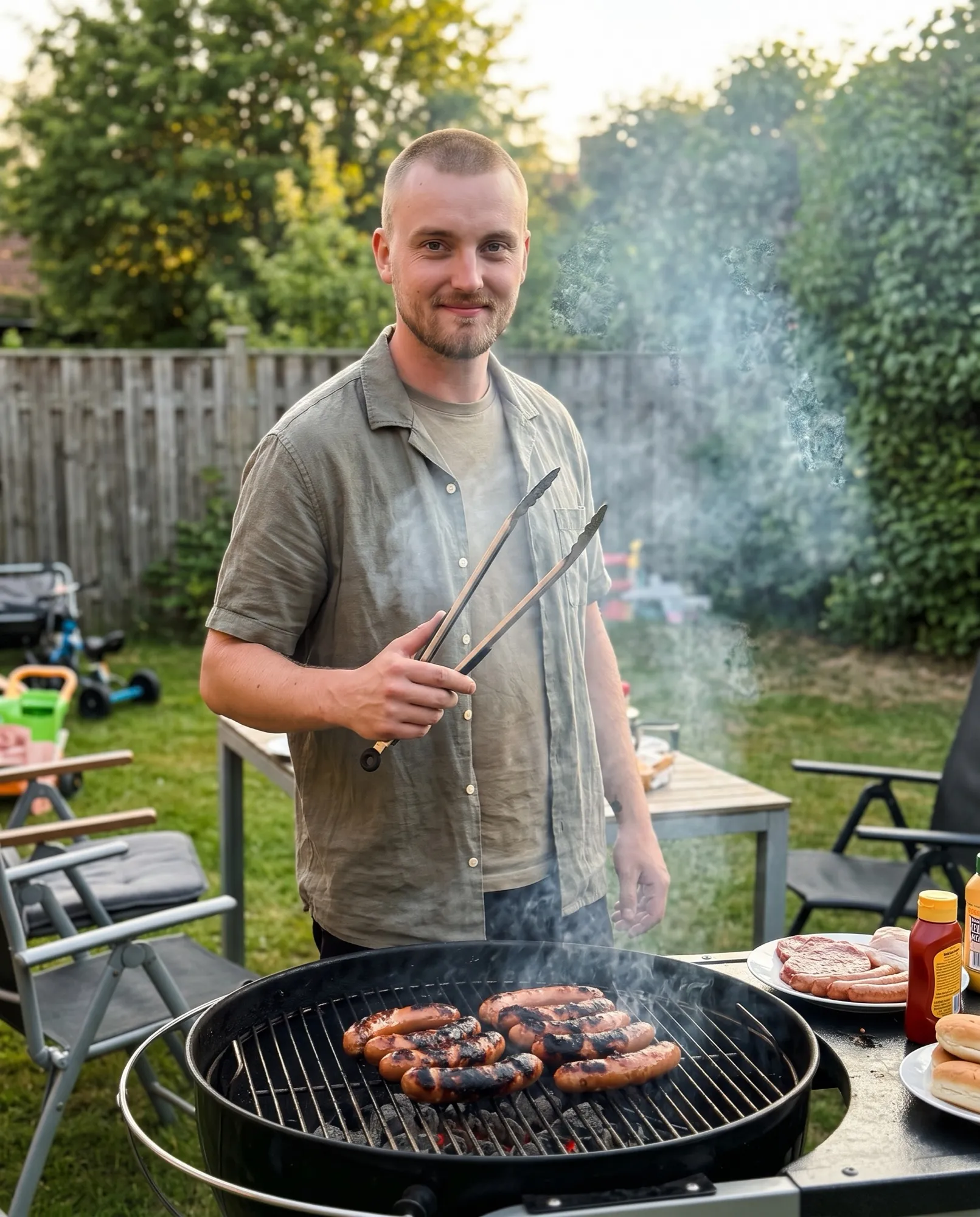 Världens bästa kock vid grillen